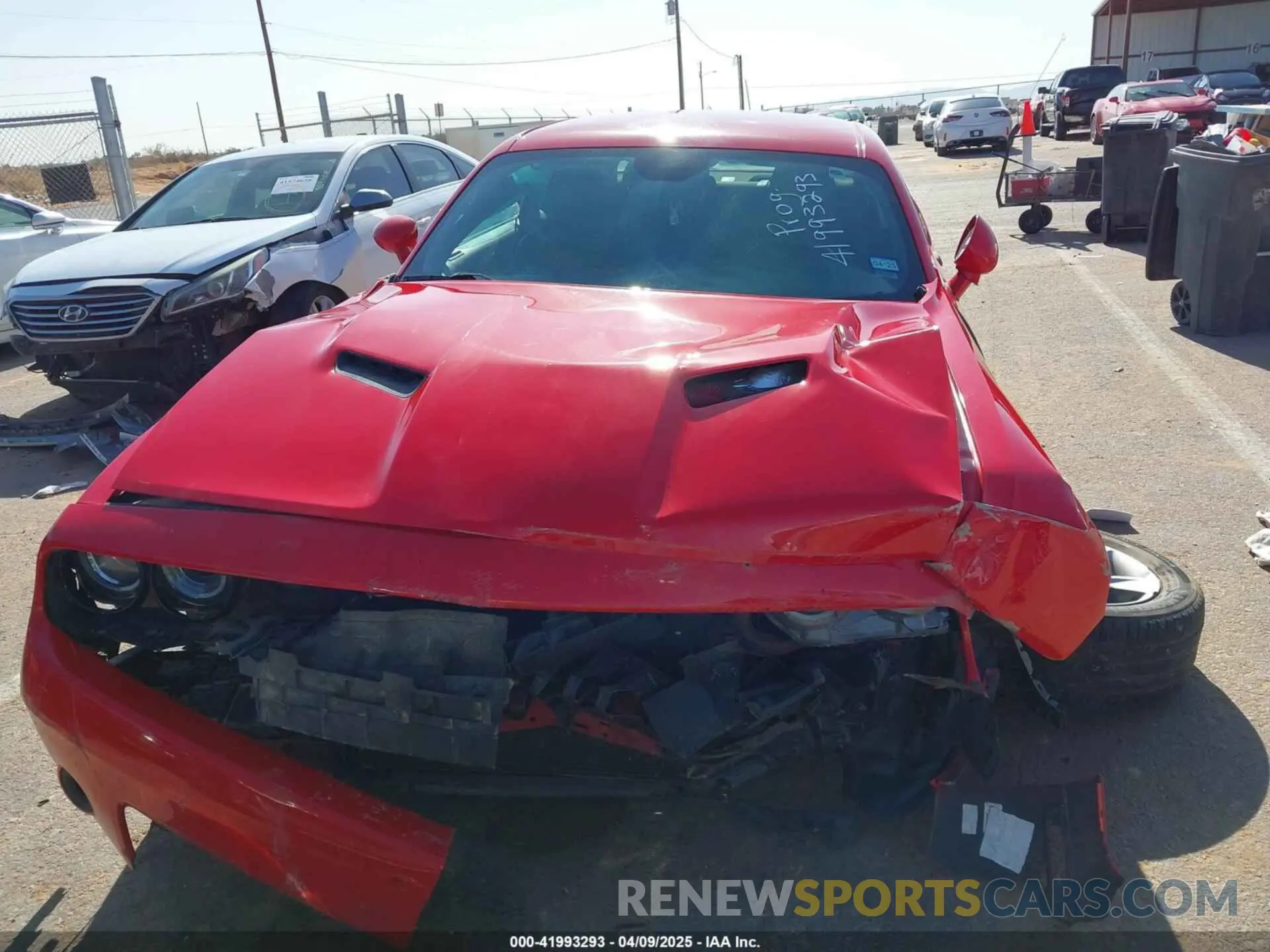 12 Photograph of a damaged car 2C3CDZAGXNH265436 DODGE CHALLENGER 2022