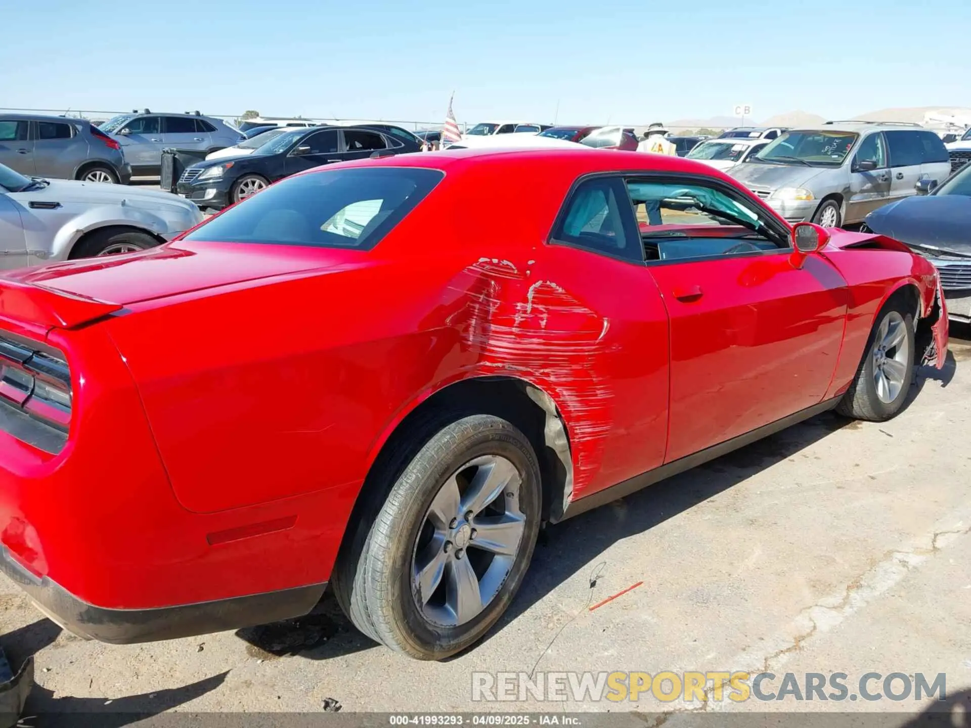 13 Photograph of a damaged car 2C3CDZAGXNH265436 DODGE CHALLENGER 2022