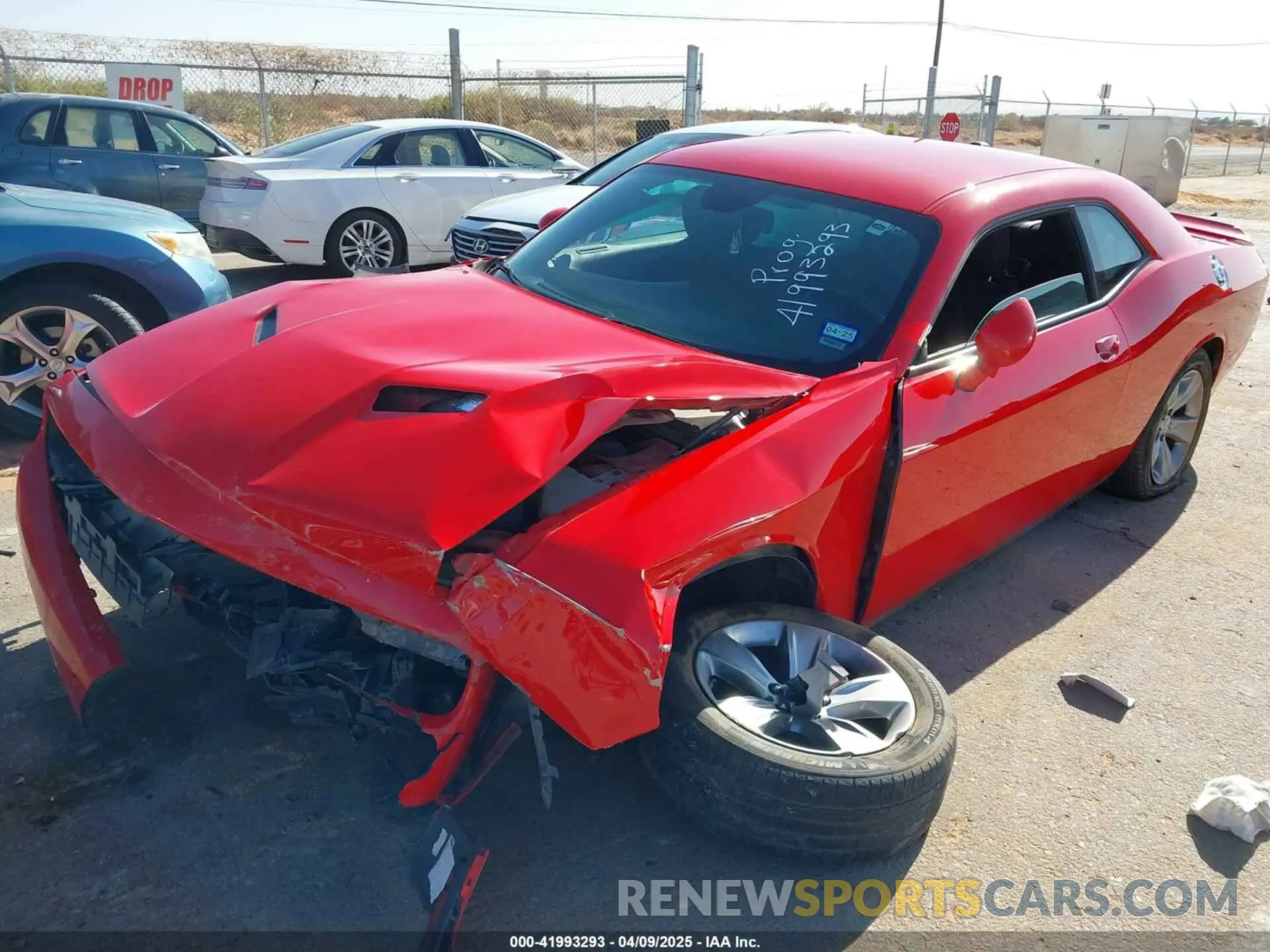 2 Photograph of a damaged car 2C3CDZAGXNH265436 DODGE CHALLENGER 2022