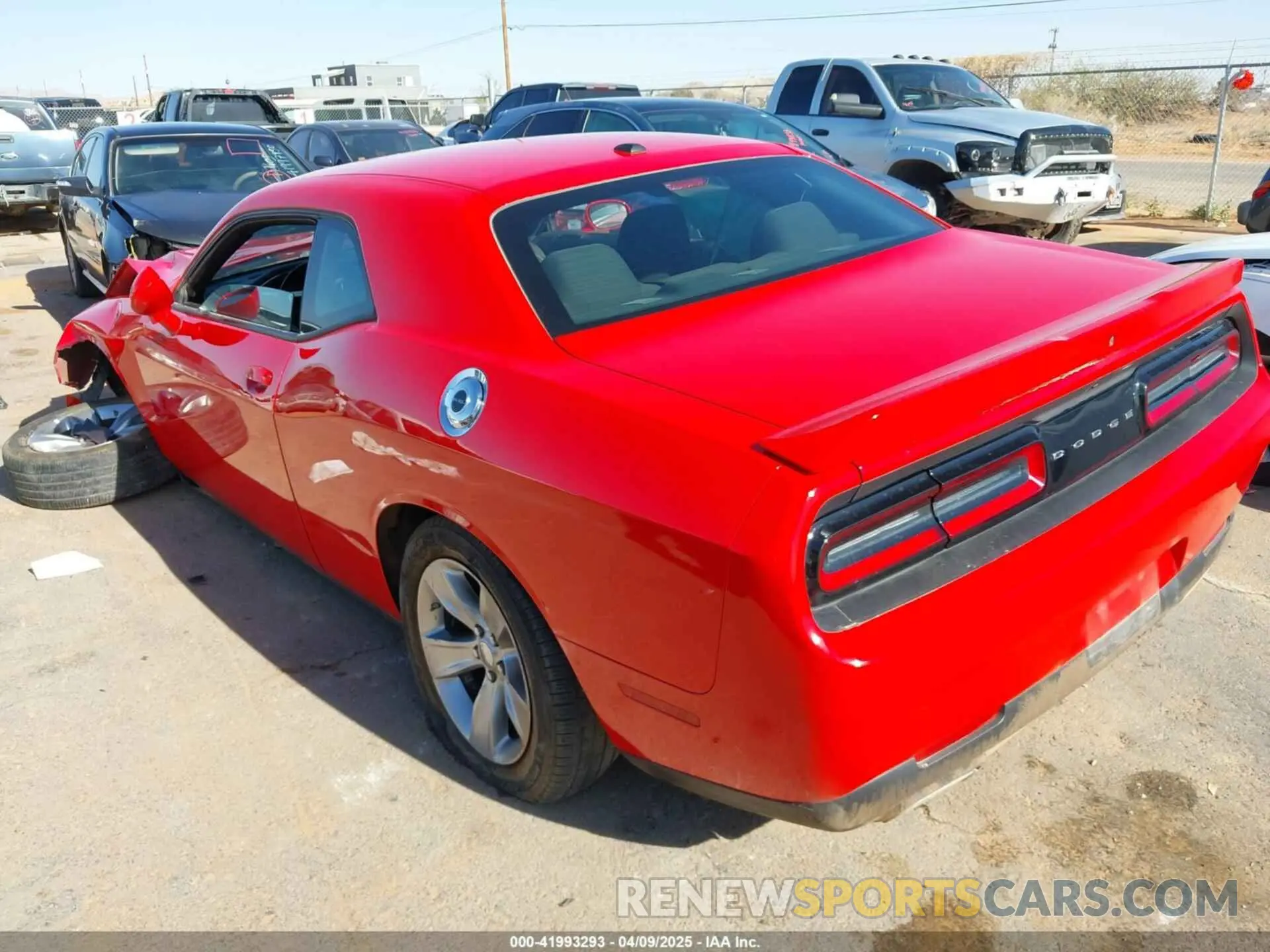 3 Photograph of a damaged car 2C3CDZAGXNH265436 DODGE CHALLENGER 2022