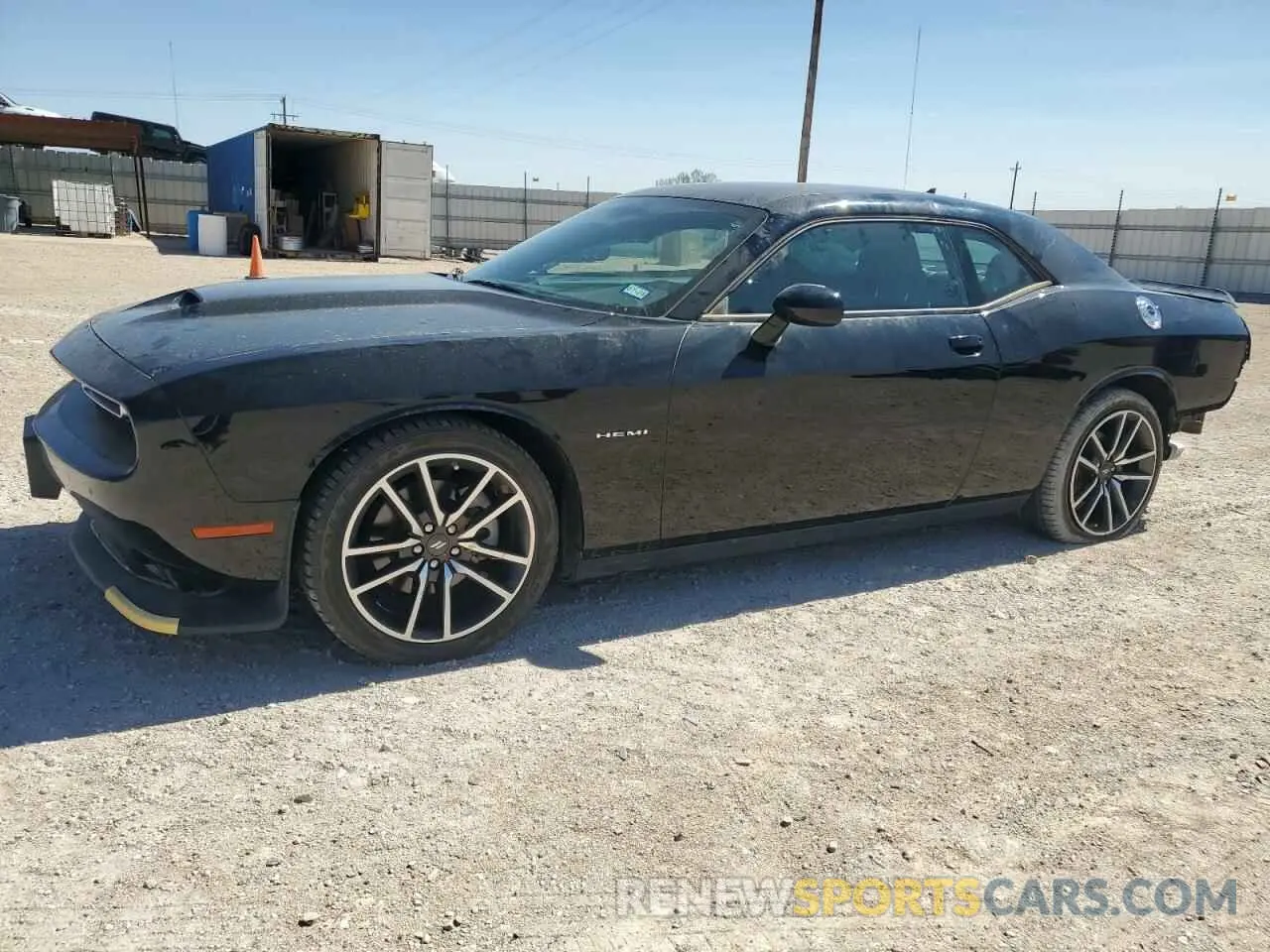 1 Photograph of a damaged car 2C3CDZBT0NH164871 DODGE CHALLENGER 2022