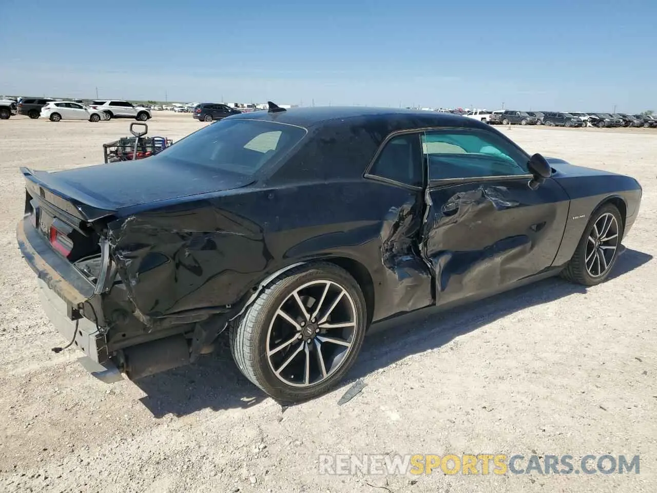 3 Photograph of a damaged car 2C3CDZBT0NH164871 DODGE CHALLENGER 2022