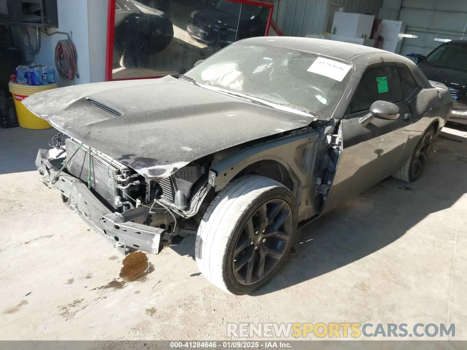 2 Photograph of a damaged car 2C3CDZBT3NH171944 DODGE CHALLENGER 2022