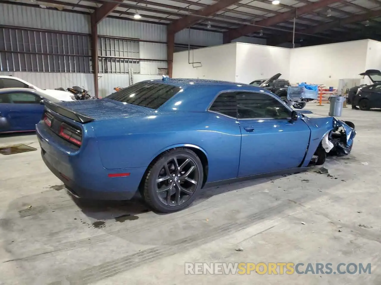 3 Photograph of a damaged car 2C3CDZBT5NH137133 DODGE CHALLENGER 2022