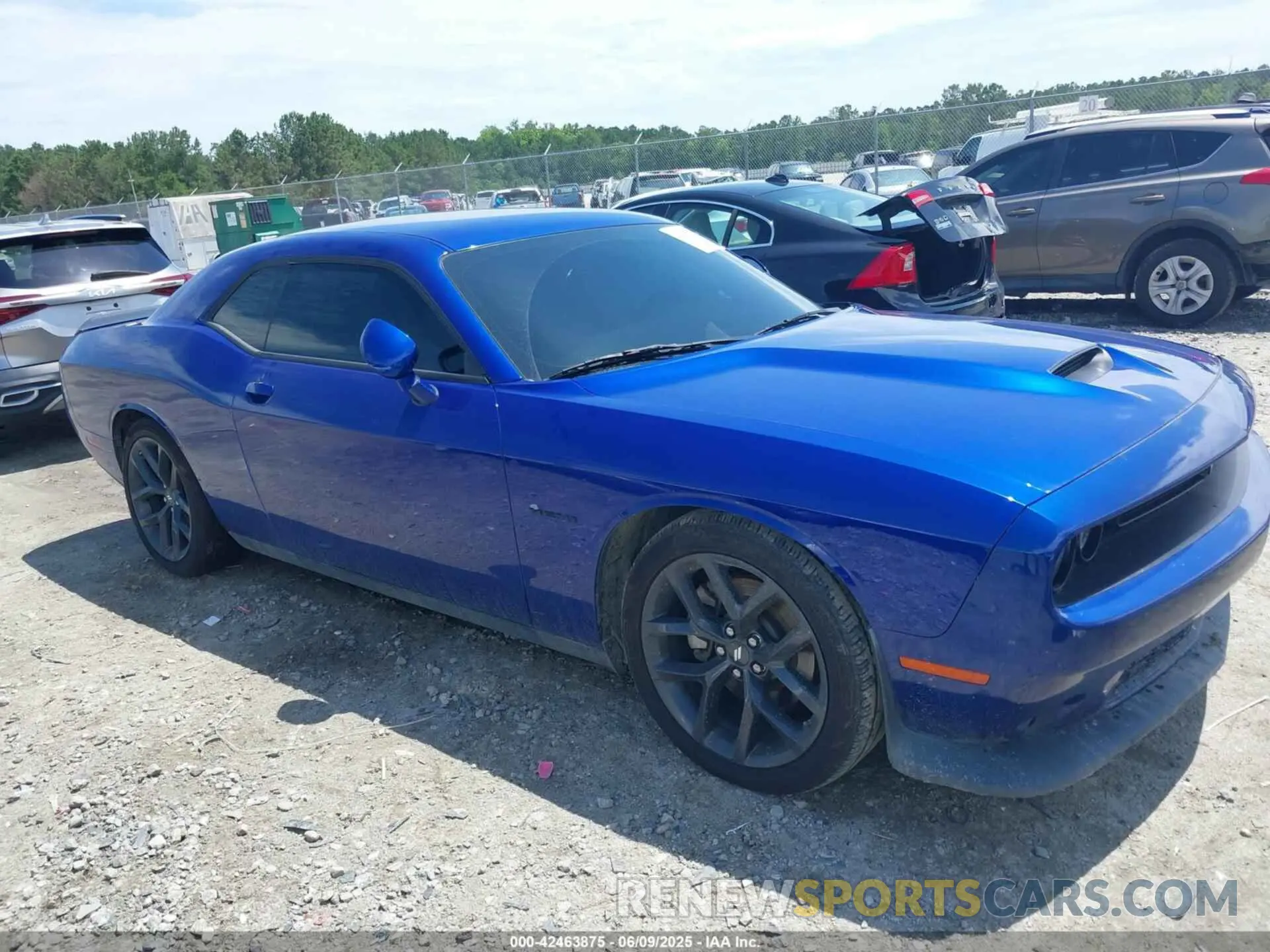 1 Photograph of a damaged car 2C3CDZBT6NH149131 DODGE CHALLENGER 2022