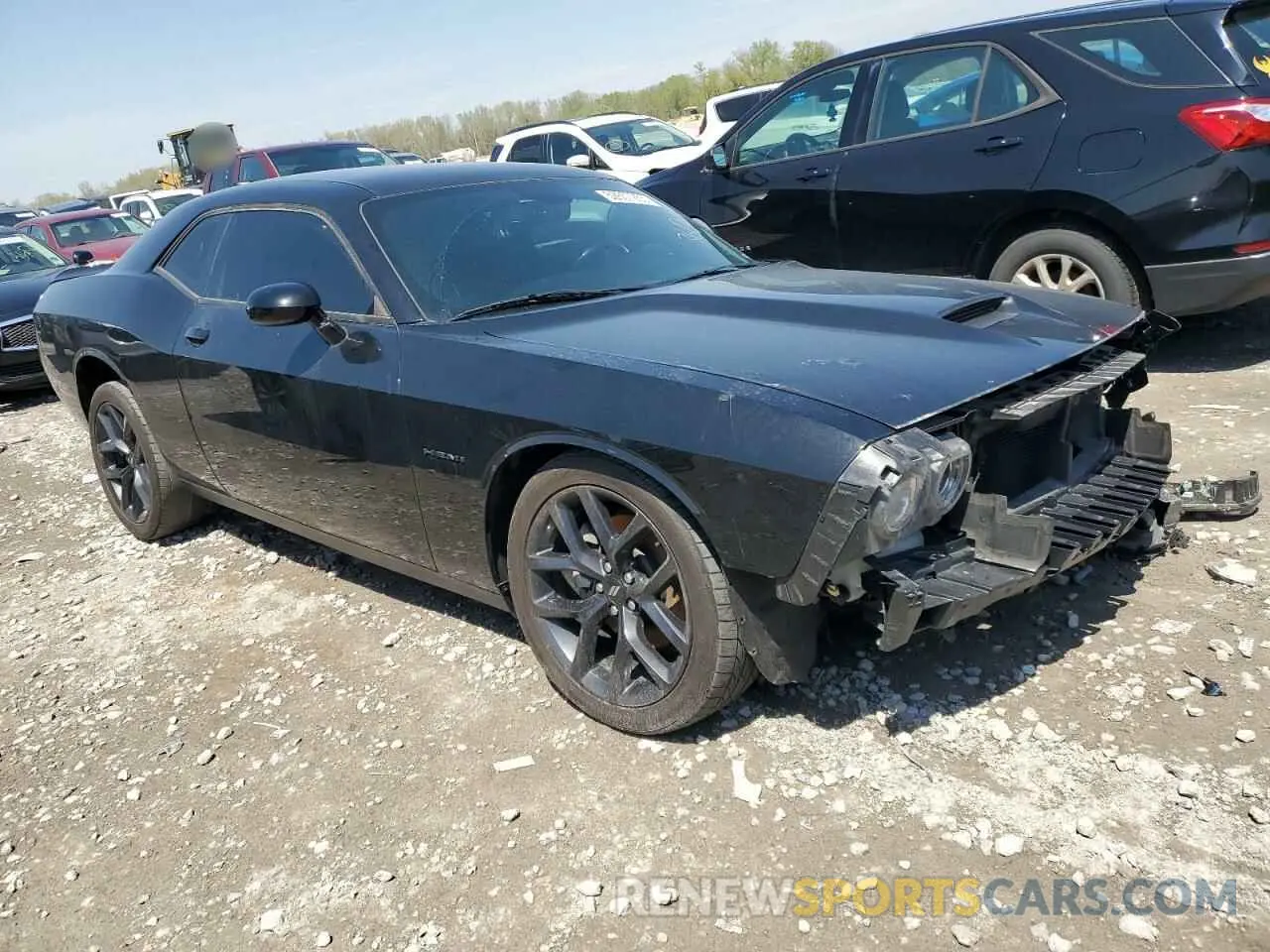 4 Photograph of a damaged car 2C3CDZBT6NH175325 DODGE CHALLENGER 2022