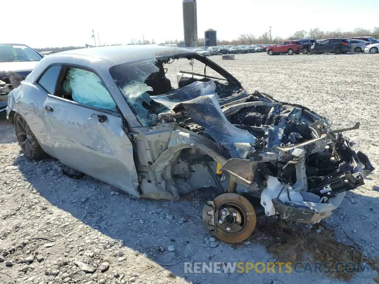 4 Photograph of a damaged car 2C3CDZBT6NH233885 DODGE CHALLENGER 2022