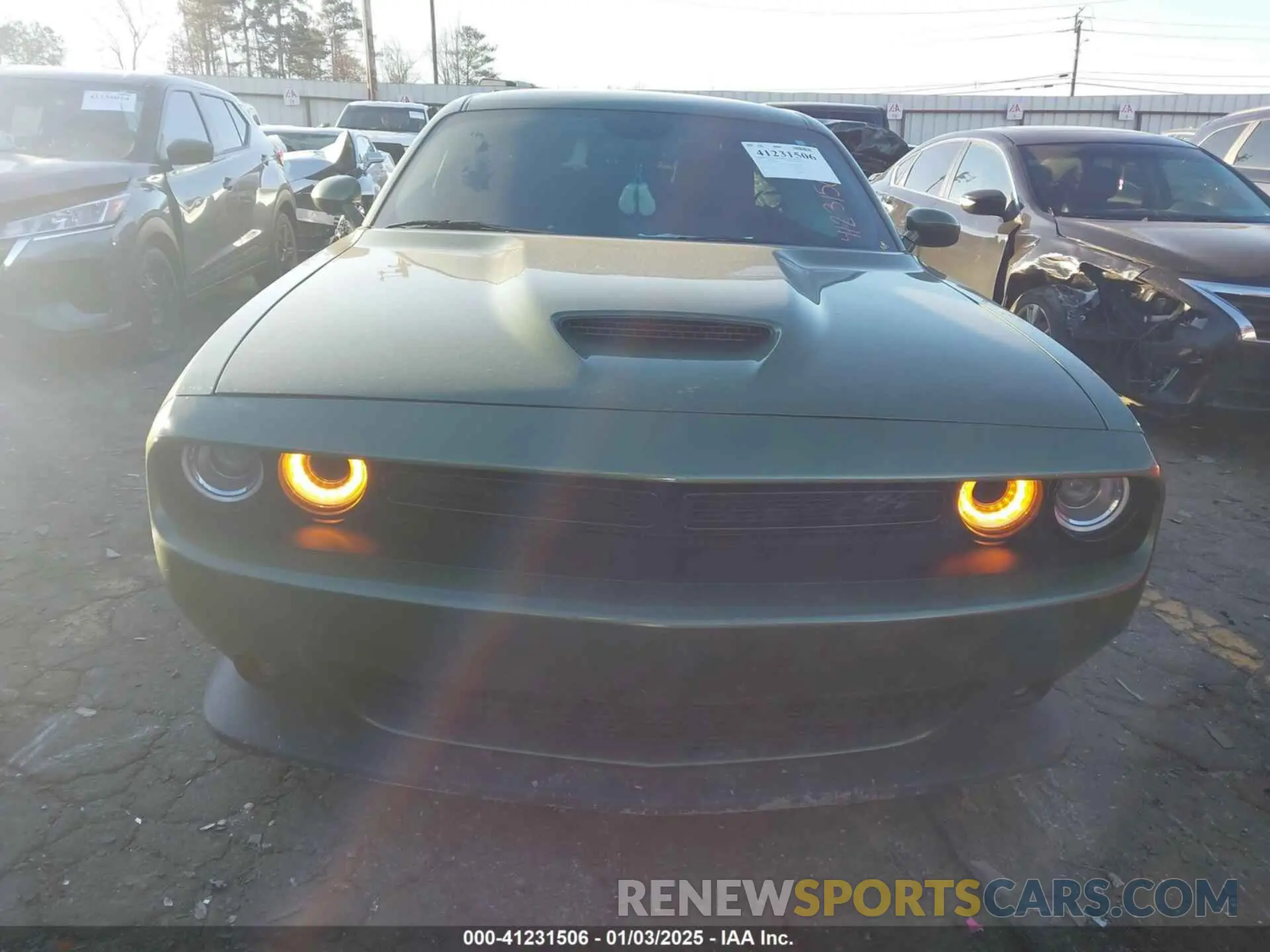 11 Photograph of a damaged car 2C3CDZBT8NH242667 DODGE CHALLENGER 2022
