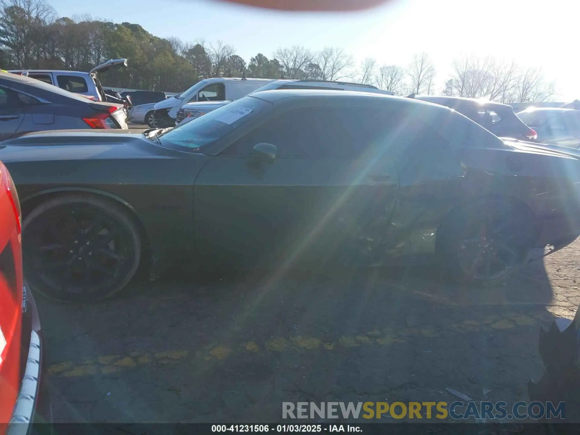 13 Photograph of a damaged car 2C3CDZBT8NH242667 DODGE CHALLENGER 2022