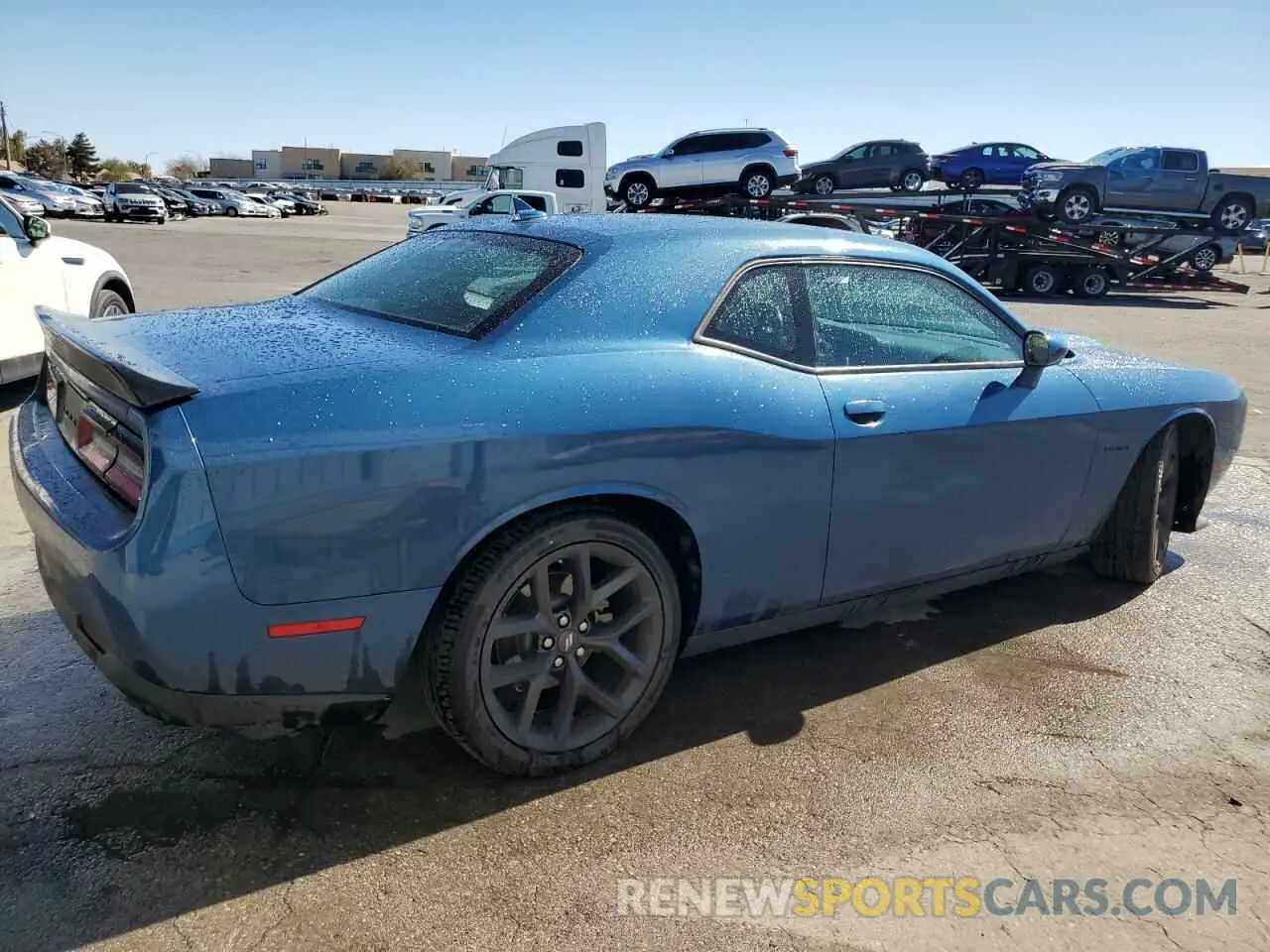 3 Photograph of a damaged car 2C3CDZBT8NH242720 DODGE CHALLENGER 2022