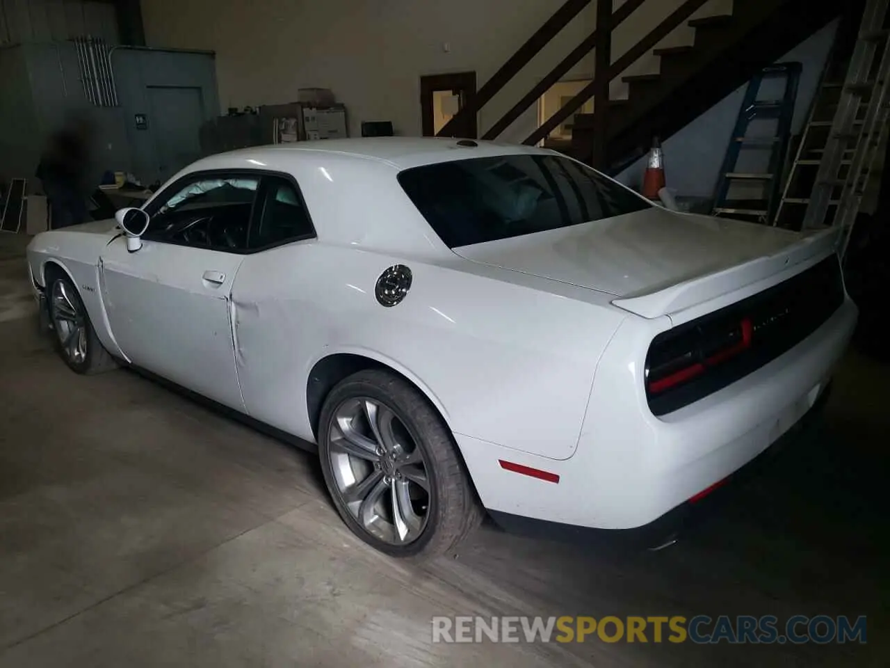 2 Photograph of a damaged car 2C3CDZBT9NH105169 DODGE CHALLENGER 2022