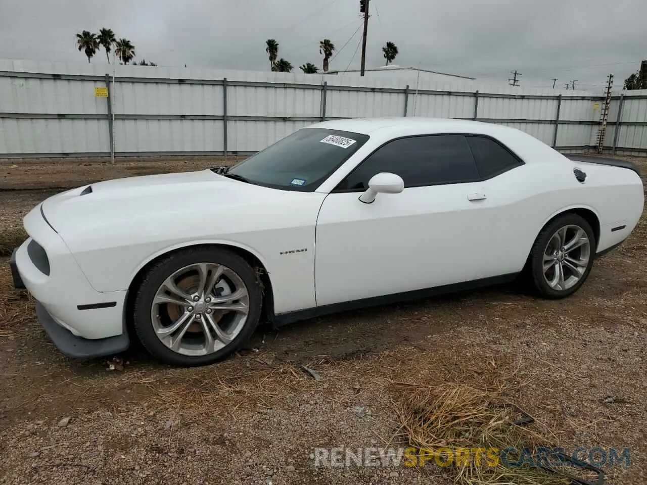 1 Photograph of a damaged car 2C3CDZBT9NH105348 DODGE CHALLENGER 2022