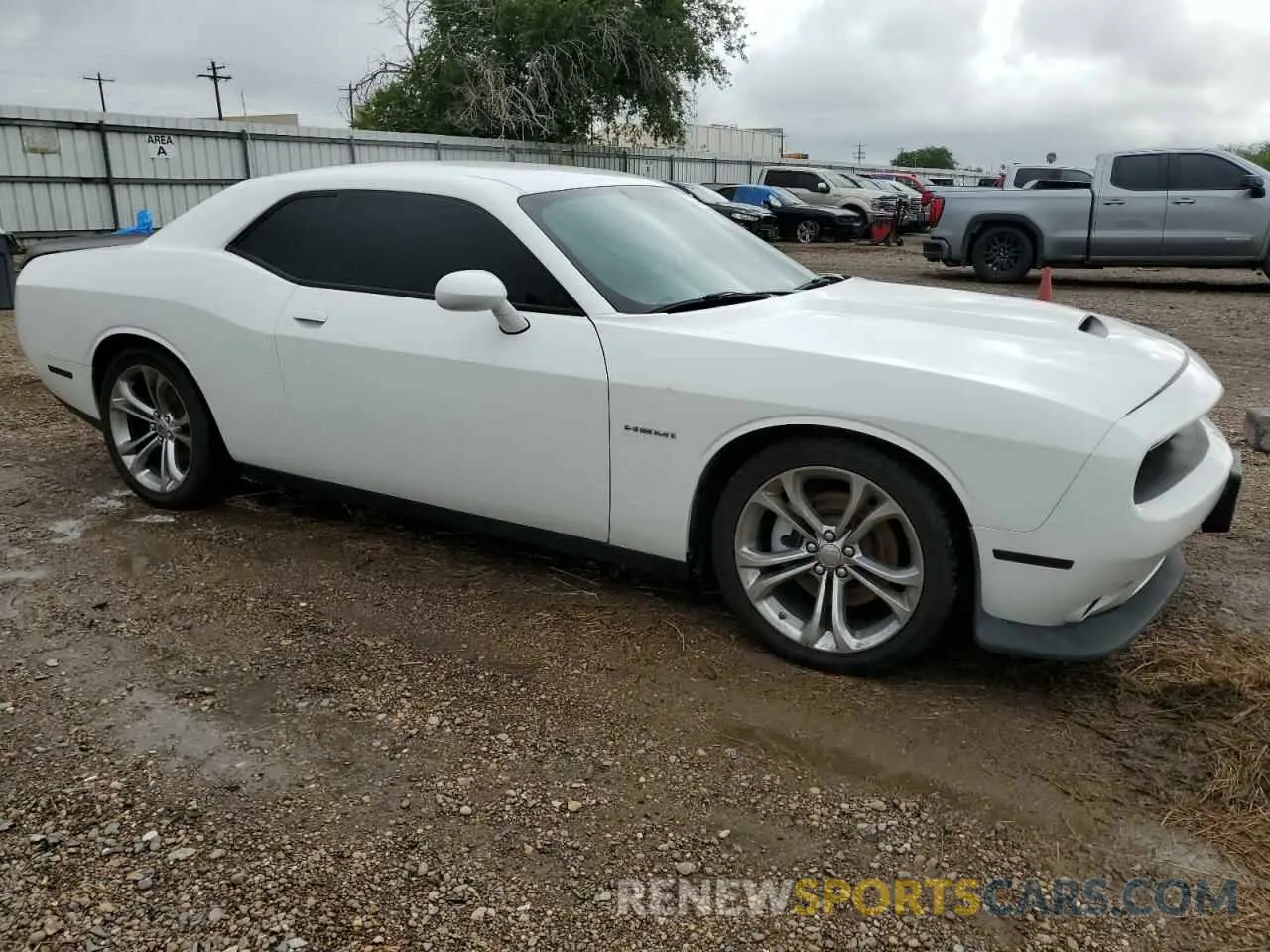 4 Photograph of a damaged car 2C3CDZBT9NH105348 DODGE CHALLENGER 2022