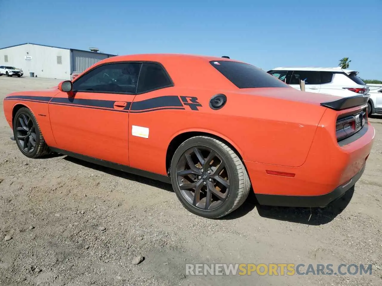 2 Photograph of a damaged car 2C3CDZBT9NH185508 DODGE CHALLENGER 2022