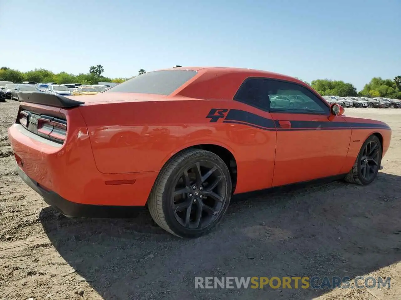 3 Photograph of a damaged car 2C3CDZBT9NH185508 DODGE CHALLENGER 2022