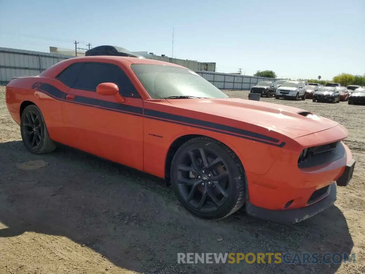 4 Photograph of a damaged car 2C3CDZBT9NH185508 DODGE CHALLENGER 2022