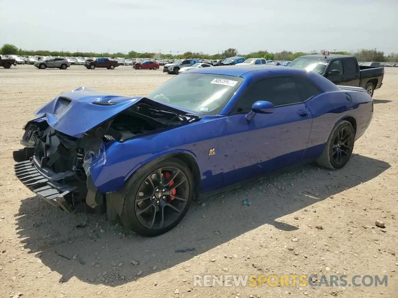 1 Photograph of a damaged car 2C3CDZFJ0NH137064 DODGE CHALLENGER 2022