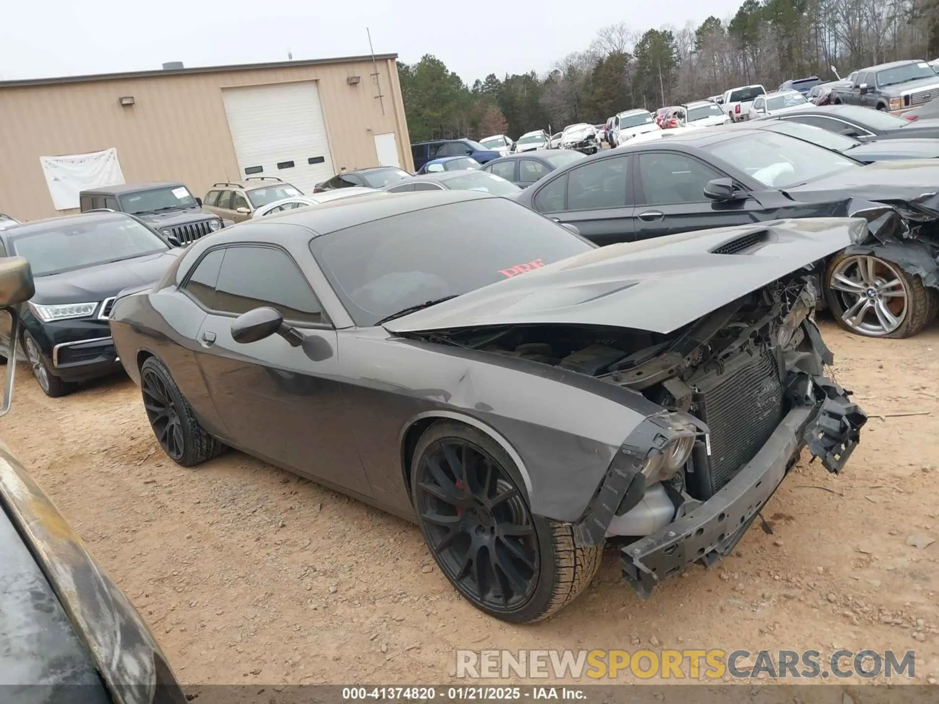 12 Photograph of a damaged car 2C3CDZFJ1NH108673 DODGE CHALLENGER 2022