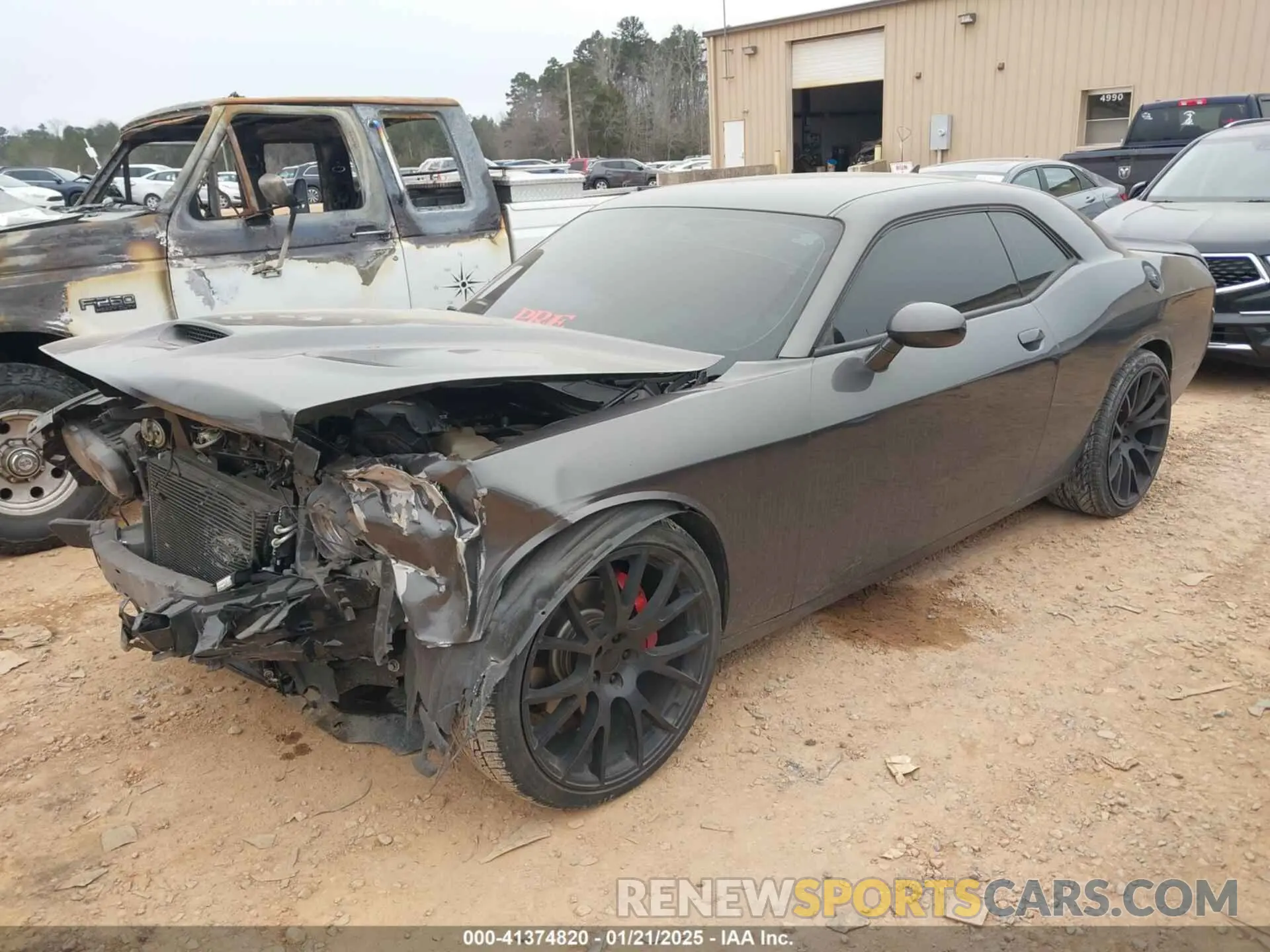 2 Photograph of a damaged car 2C3CDZFJ1NH108673 DODGE CHALLENGER 2022