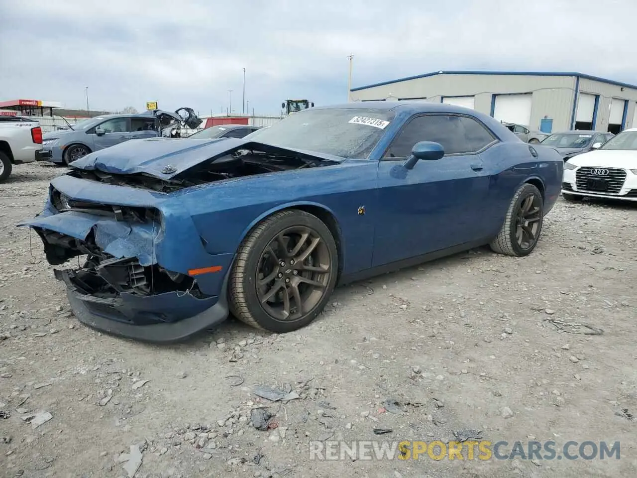 1 Photograph of a damaged car 2C3CDZFJ1NH109046 DODGE CHALLENGER 2022