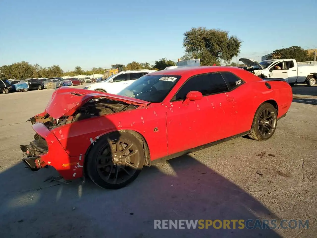 1 Photograph of a damaged car 2C3CDZFJ2NH254015 DODGE CHALLENGER 2022
