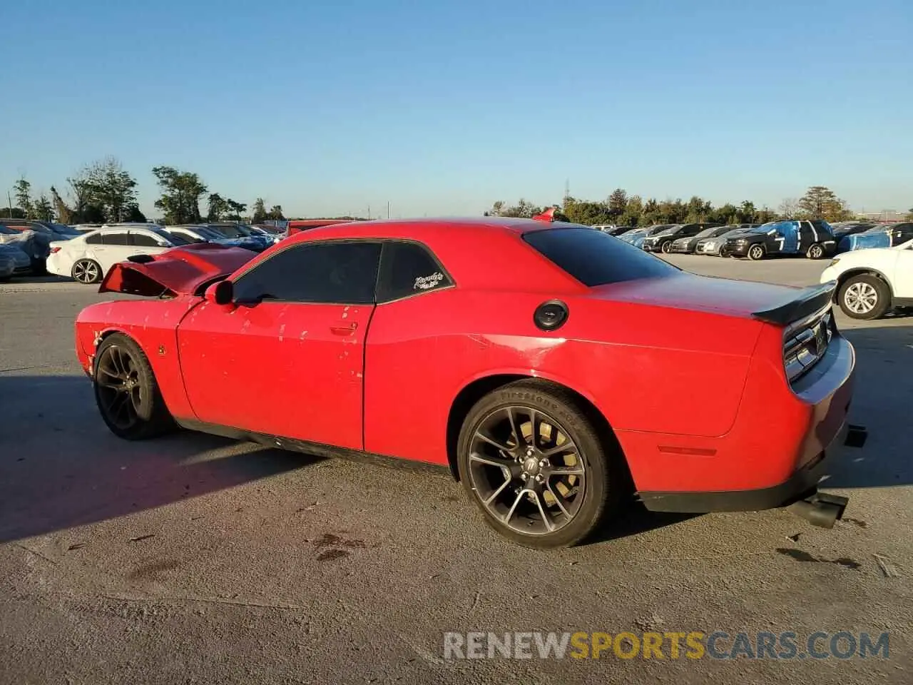 2 Photograph of a damaged car 2C3CDZFJ2NH254015 DODGE CHALLENGER 2022