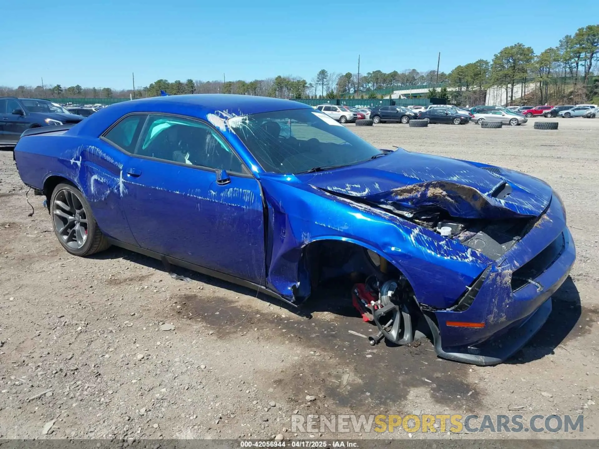 1 Photograph of a damaged car 2C3CDZFJ3NH229740 DODGE CHALLENGER 2022