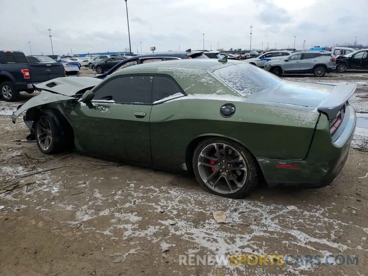2 Photograph of a damaged car 2C3CDZFJ6NH164611 DODGE CHALLENGER 2022
