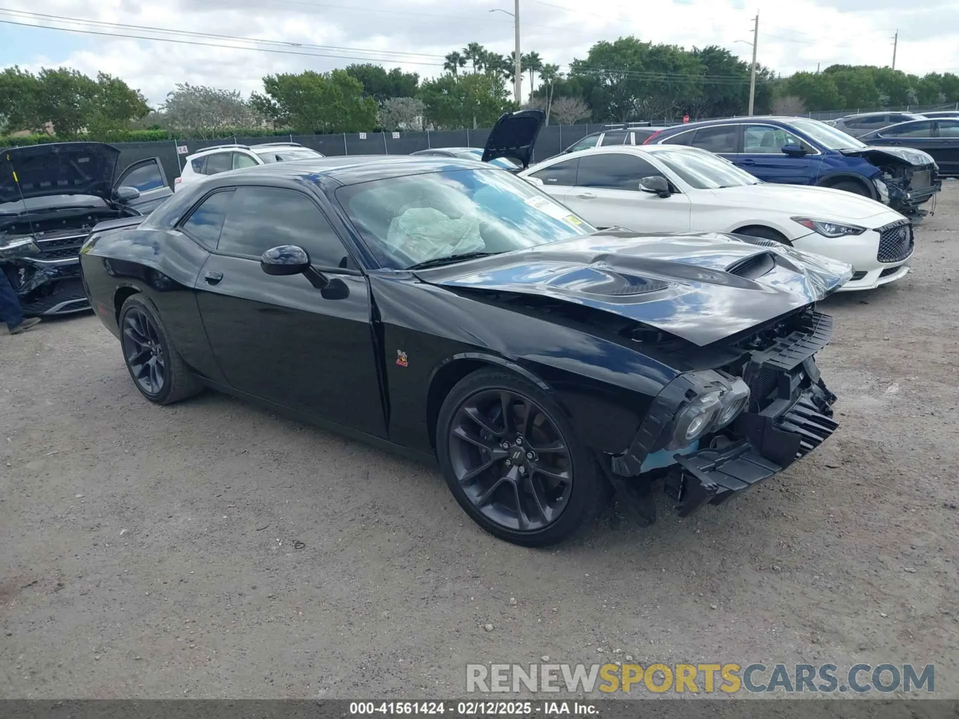 1 Photograph of a damaged car 2C3CDZFJ7NH151317 DODGE CHALLENGER 2022
