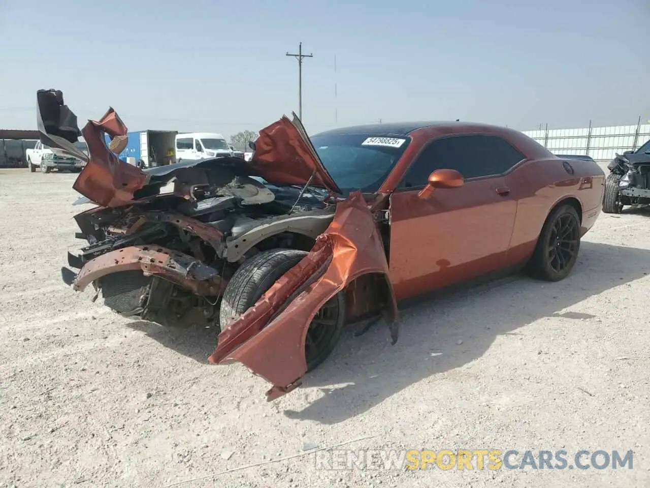 1 Photograph of a damaged car 2C3CDZFJ8NH109304 DODGE CHALLENGER 2022
