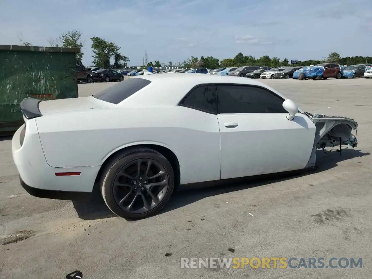 3 Photograph of a damaged car 2C3CDZFJ8NH156459 DODGE CHALLENGER 2022