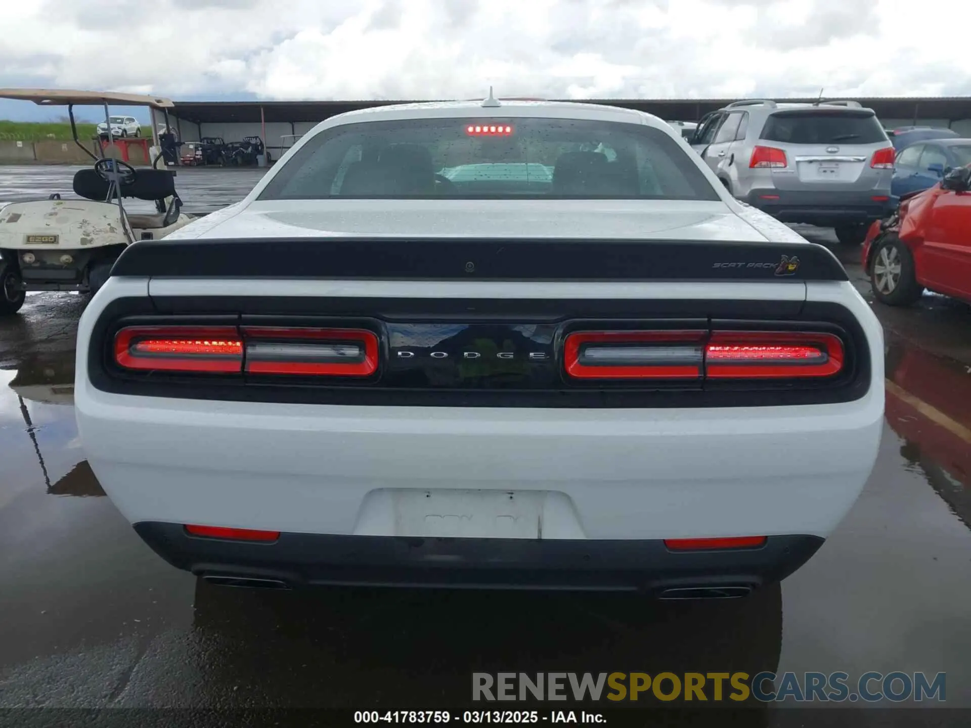 17 Photograph of a damaged car 2C3CDZFJ8NH247571 DODGE CHALLENGER 2022