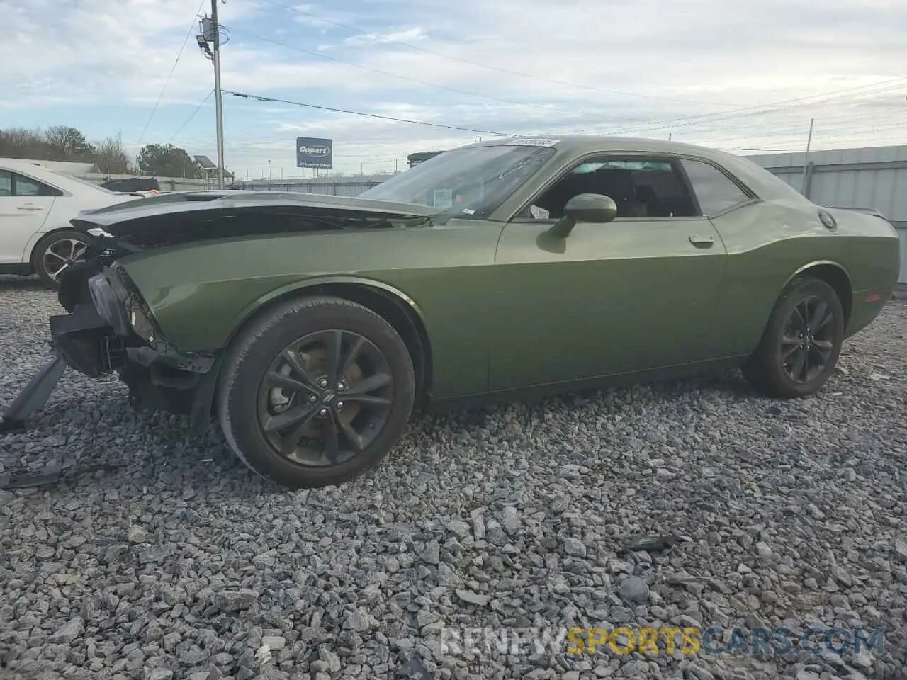 1 Photograph of a damaged car 2C3CDZGG0NH175736 DODGE CHALLENGER 2022