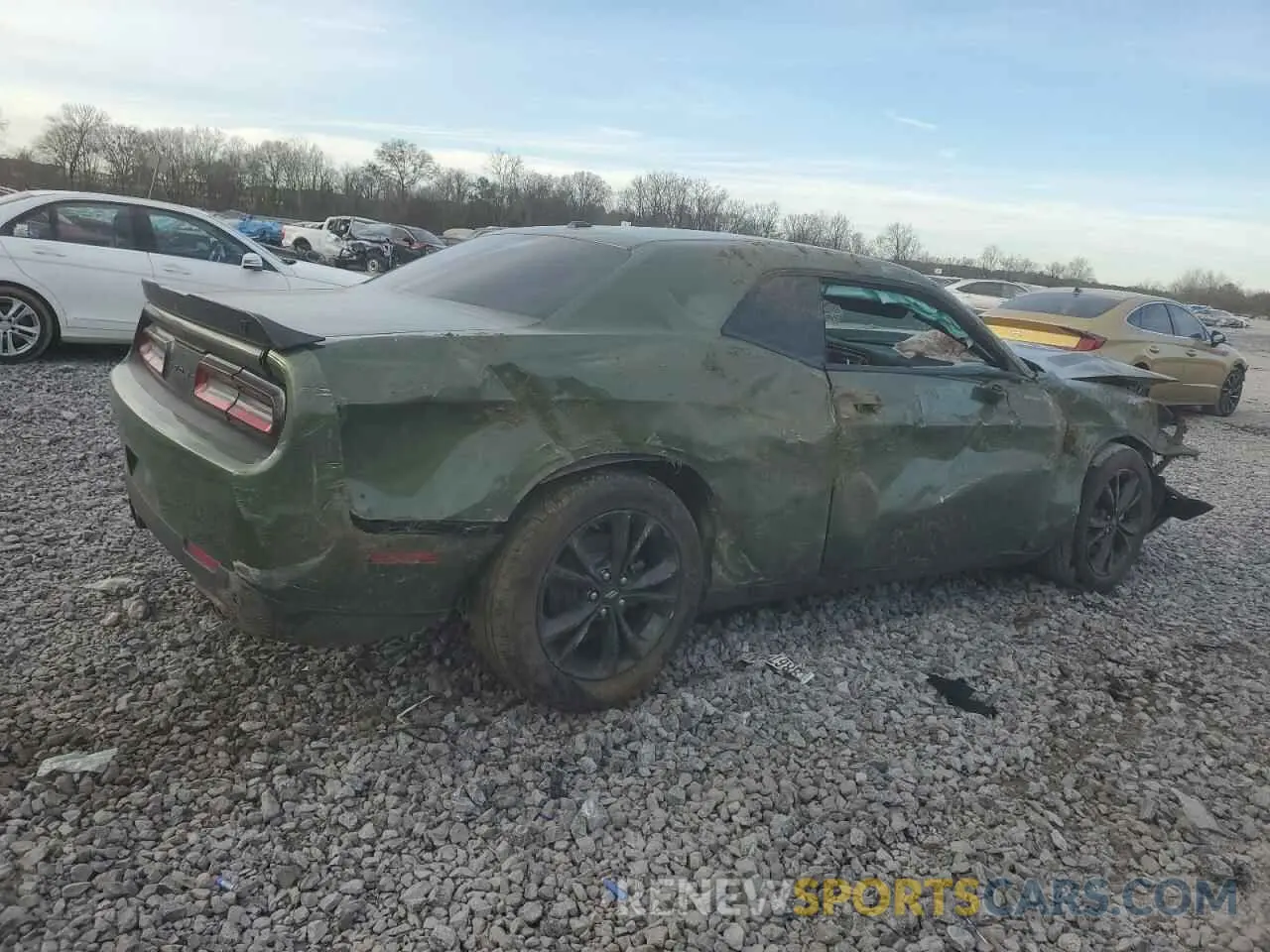 3 Photograph of a damaged car 2C3CDZGG0NH175736 DODGE CHALLENGER 2022