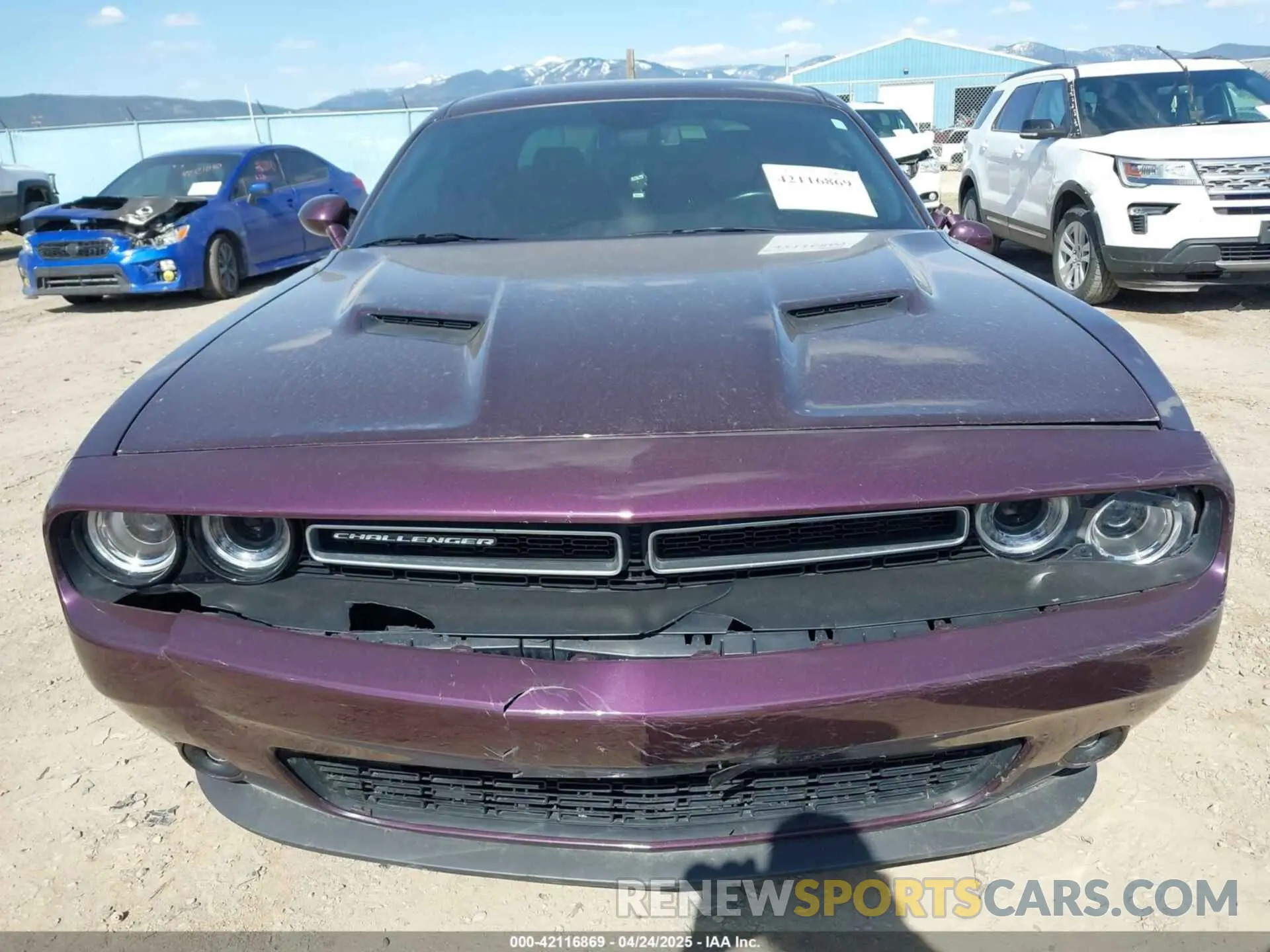 13 Photograph of a damaged car 2C3CDZGG7NH234412 DODGE CHALLENGER 2022