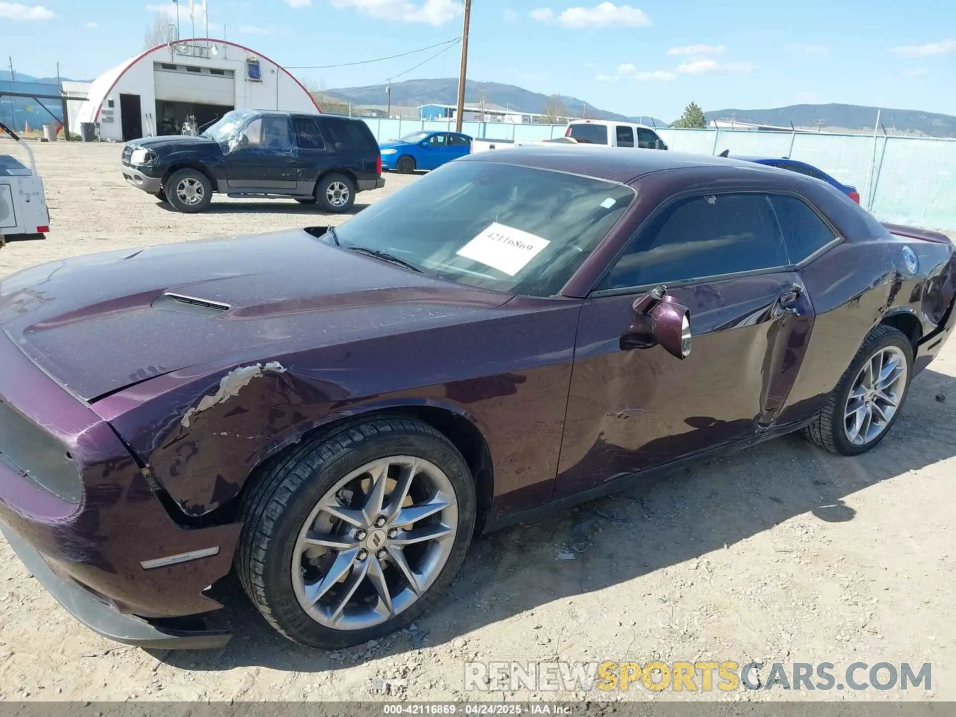 6 Photograph of a damaged car 2C3CDZGG7NH234412 DODGE CHALLENGER 2022