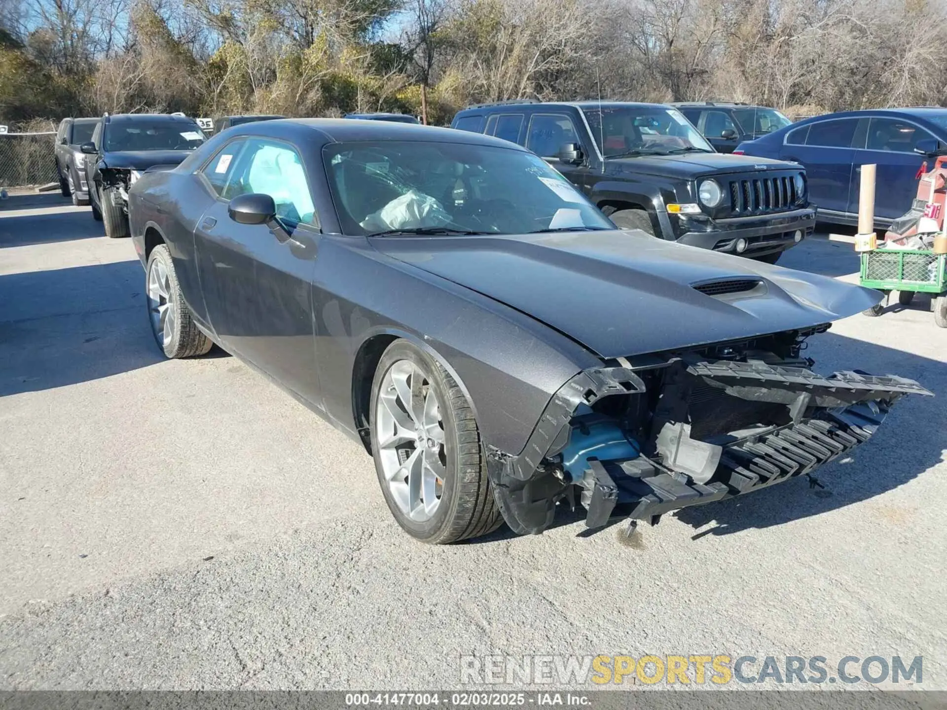 1 Photograph of a damaged car 2C3CDZJG0NH123385 DODGE CHALLENGER 2022