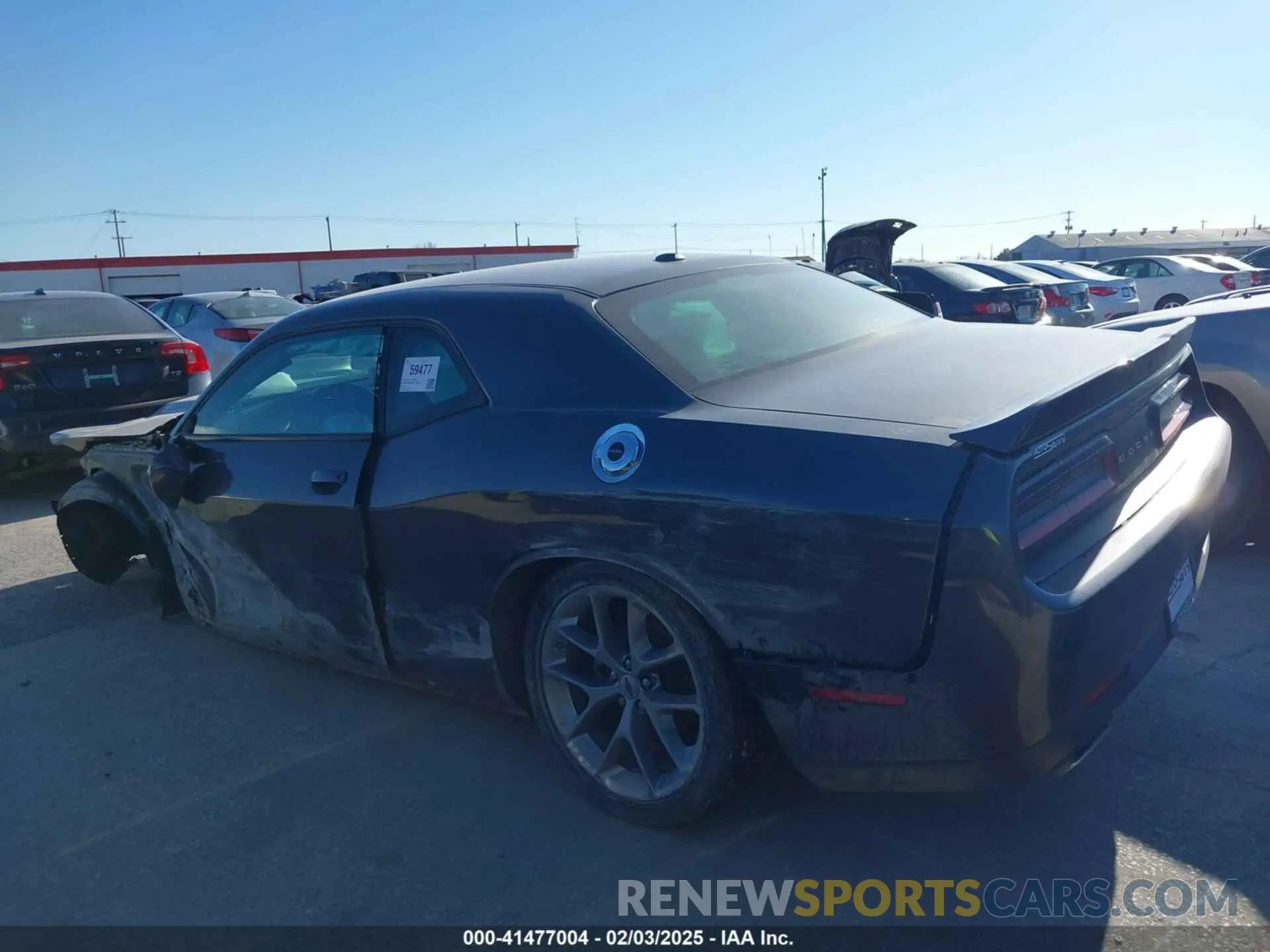 13 Photograph of a damaged car 2C3CDZJG0NH123385 DODGE CHALLENGER 2022