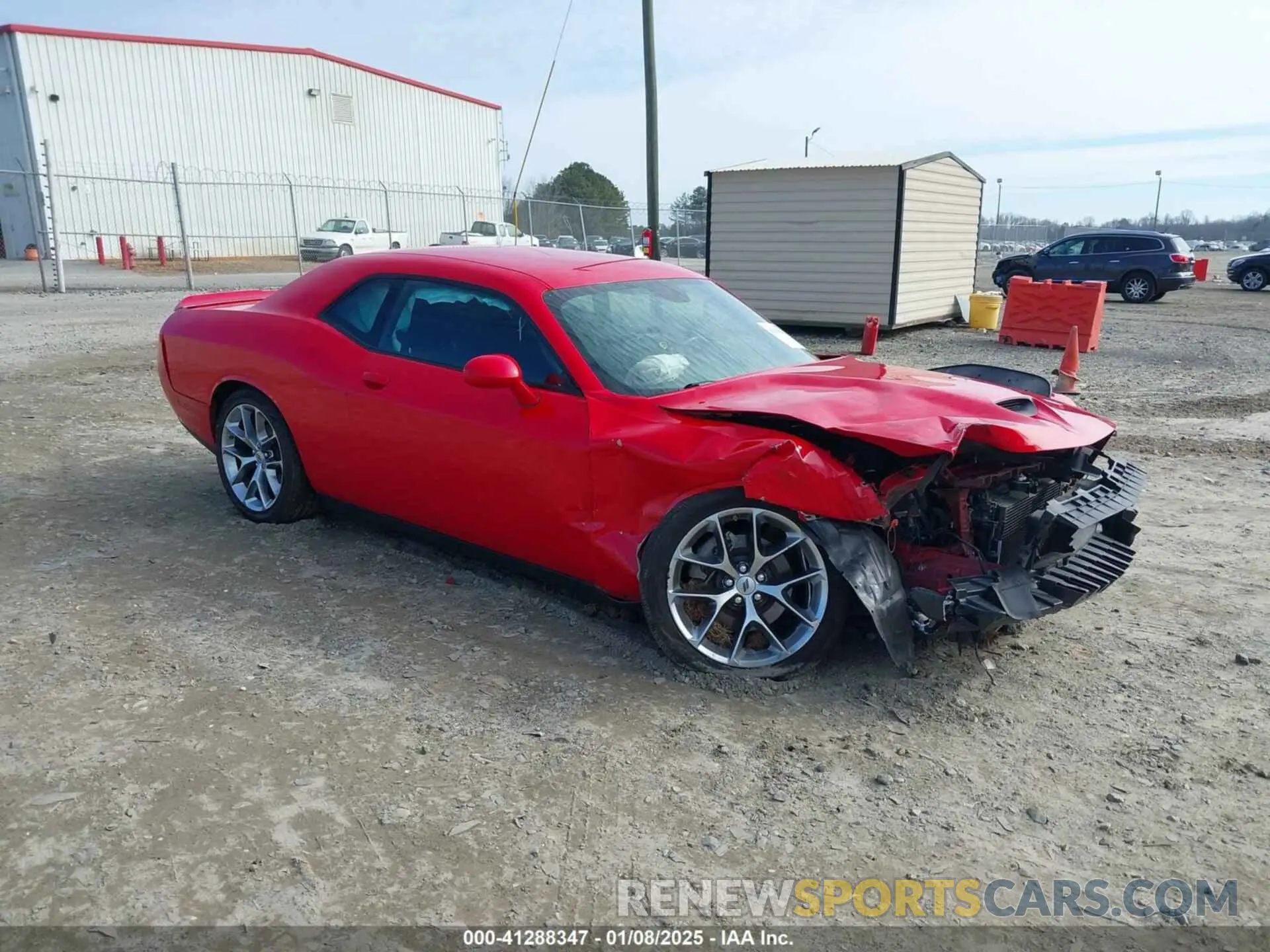 1 Photograph of a damaged car 2C3CDZJG0NH131728 DODGE CHALLENGER 2022