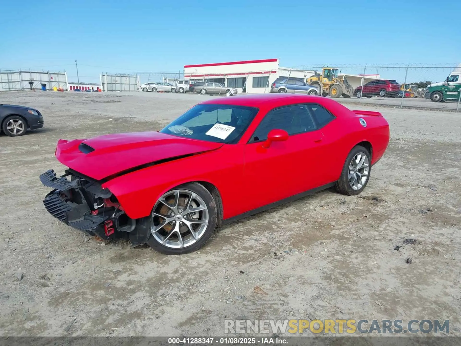 2 Photograph of a damaged car 2C3CDZJG0NH131728 DODGE CHALLENGER 2022