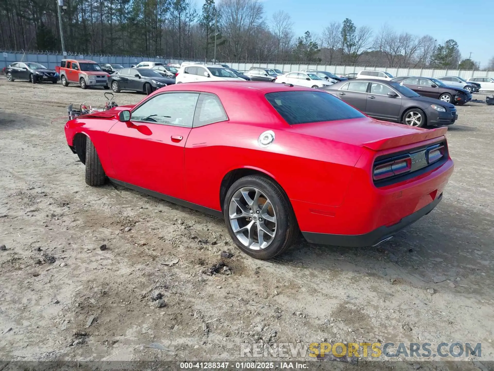 3 Photograph of a damaged car 2C3CDZJG0NH131728 DODGE CHALLENGER 2022