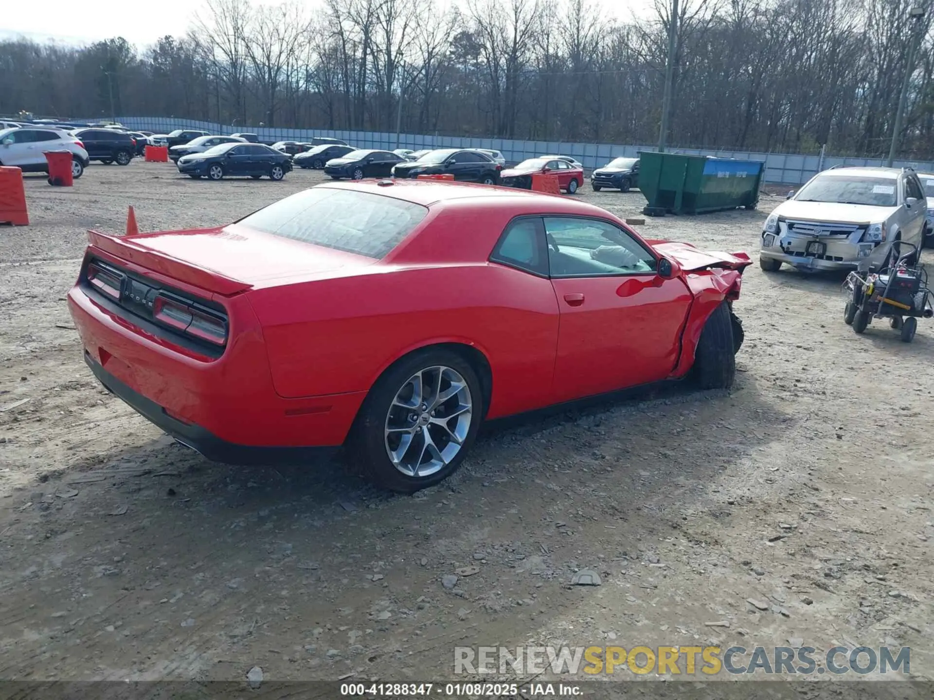 4 Photograph of a damaged car 2C3CDZJG0NH131728 DODGE CHALLENGER 2022