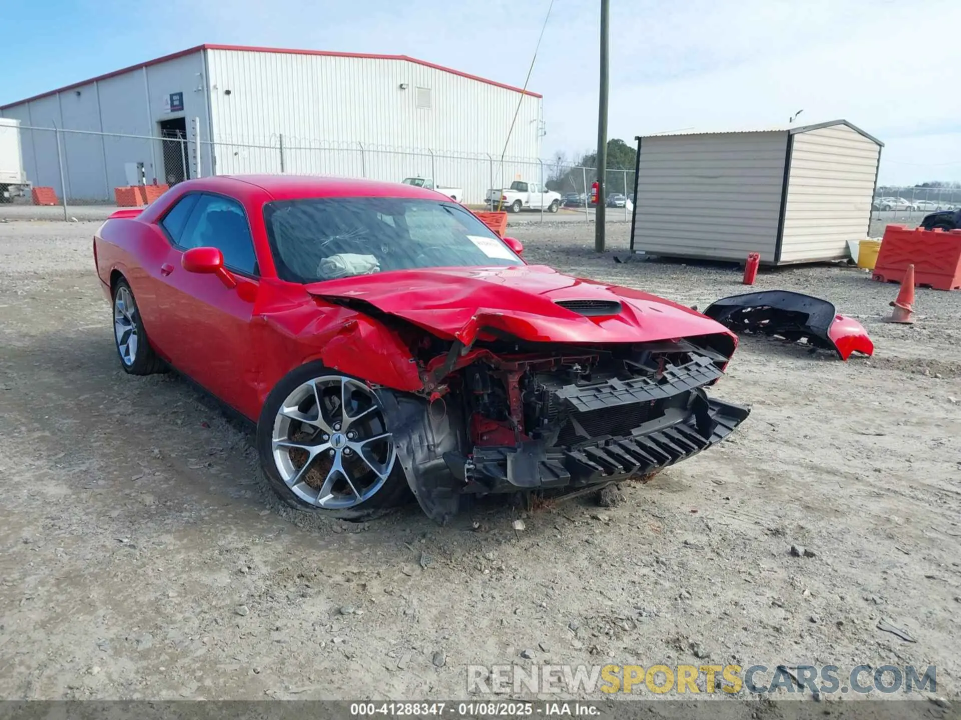 6 Photograph of a damaged car 2C3CDZJG0NH131728 DODGE CHALLENGER 2022