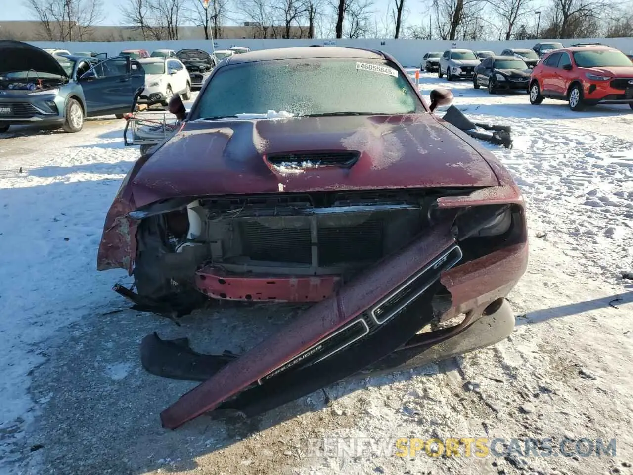 5 Photograph of a damaged car 2C3CDZJG0NH215175 DODGE CHALLENGER 2022