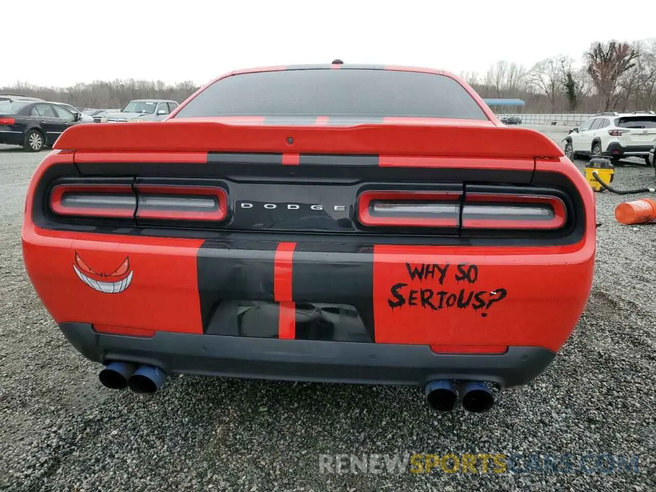 6 Photograph of a damaged car 2C3CDZJG0NH233725 DODGE CHALLENGER 2022