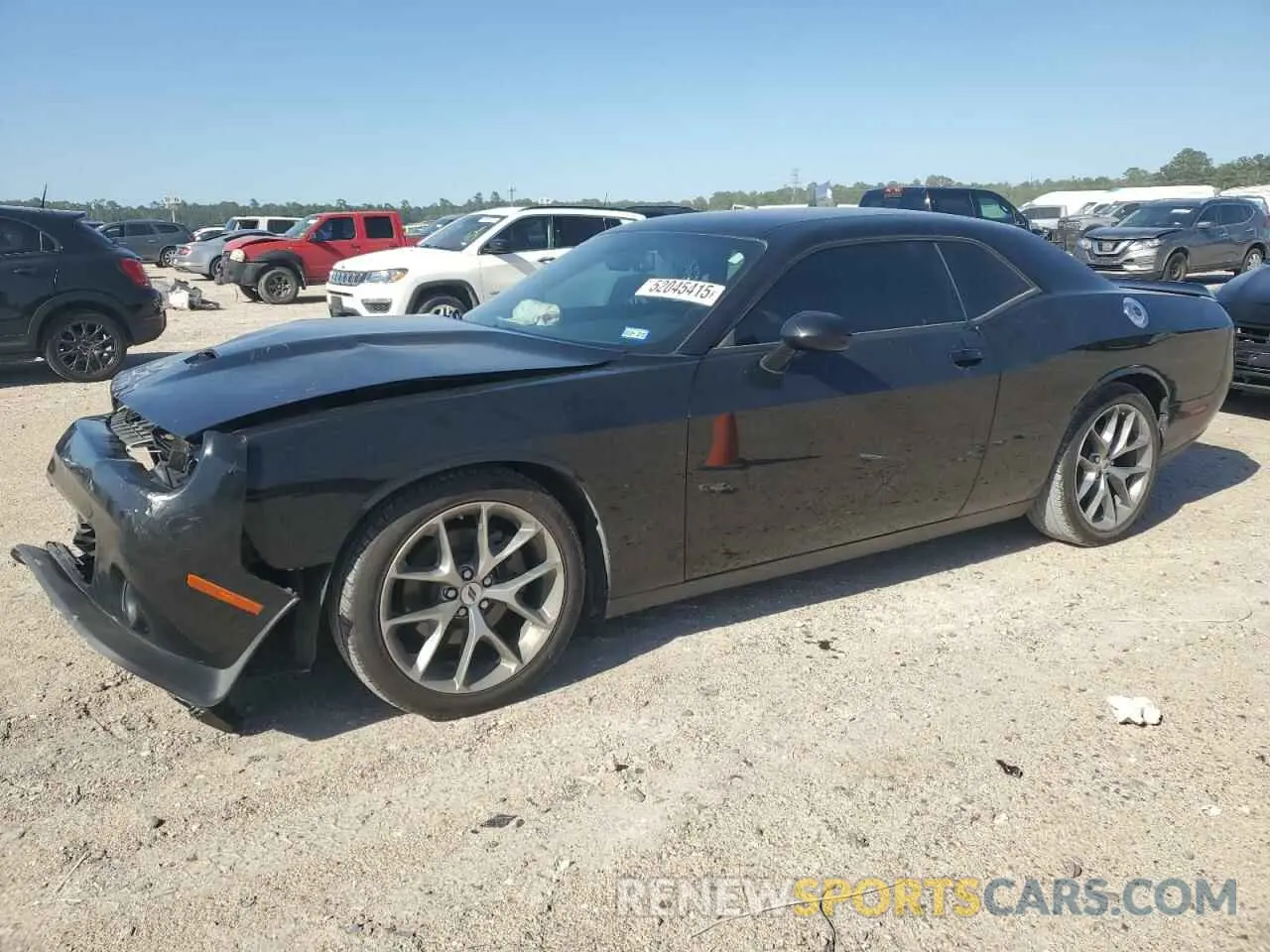 1 Photograph of a damaged car 2C3CDZJG0NH237516 DODGE CHALLENGER 2022