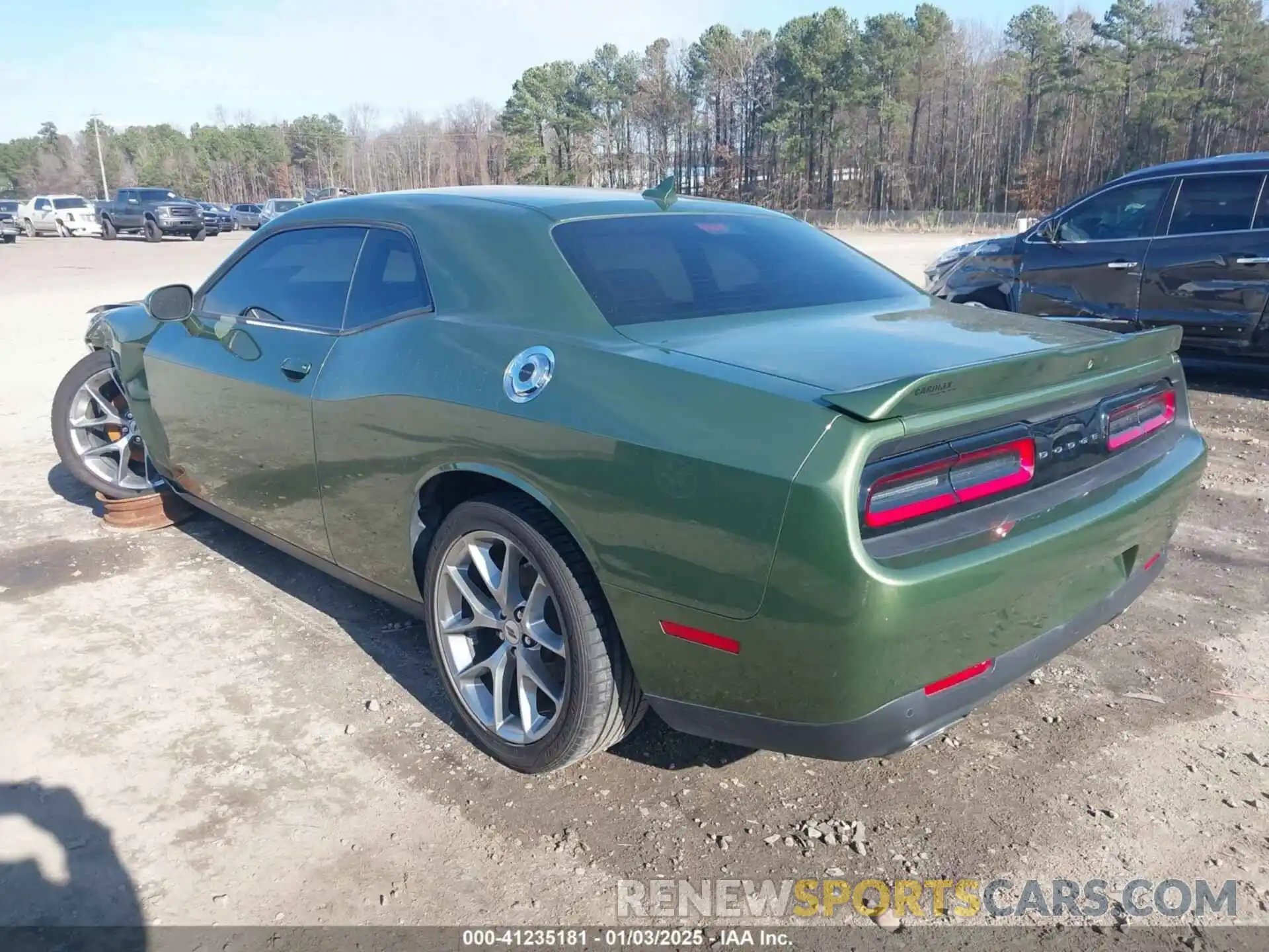 3 Photograph of a damaged car 2C3CDZJG2NH249490 DODGE CHALLENGER 2022