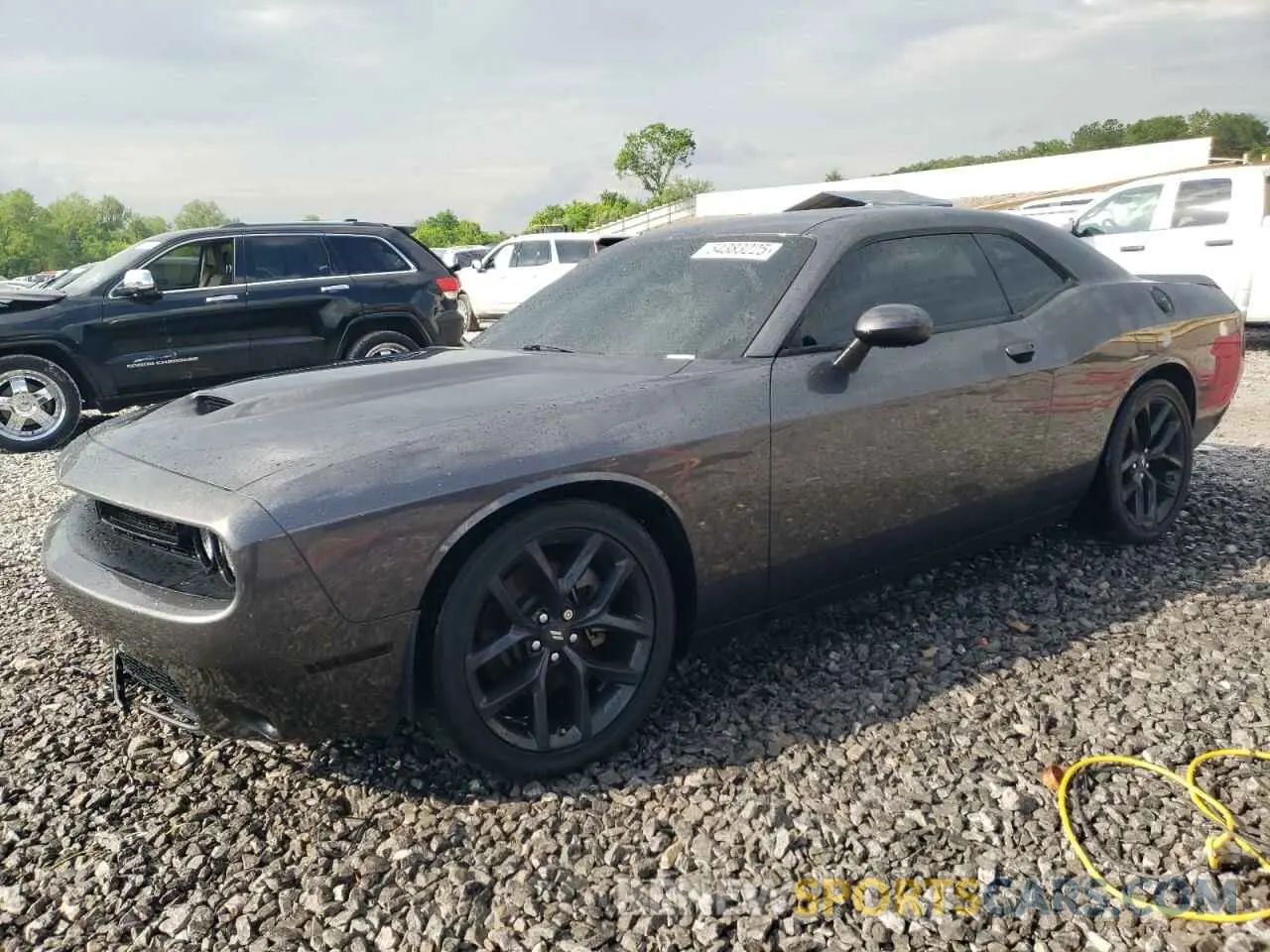 1 Photograph of a damaged car 2C3CDZJG3NH155537 DODGE CHALLENGER 2022