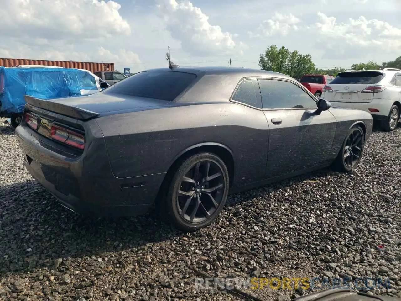 3 Photograph of a damaged car 2C3CDZJG3NH155537 DODGE CHALLENGER 2022