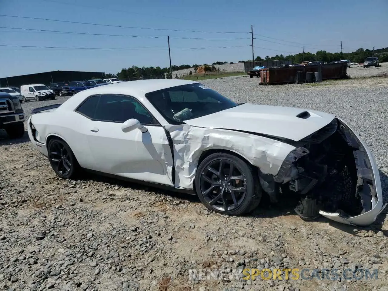 4 Photograph of a damaged car 2C3CDZJG3NH187792 DODGE CHALLENGER 2022